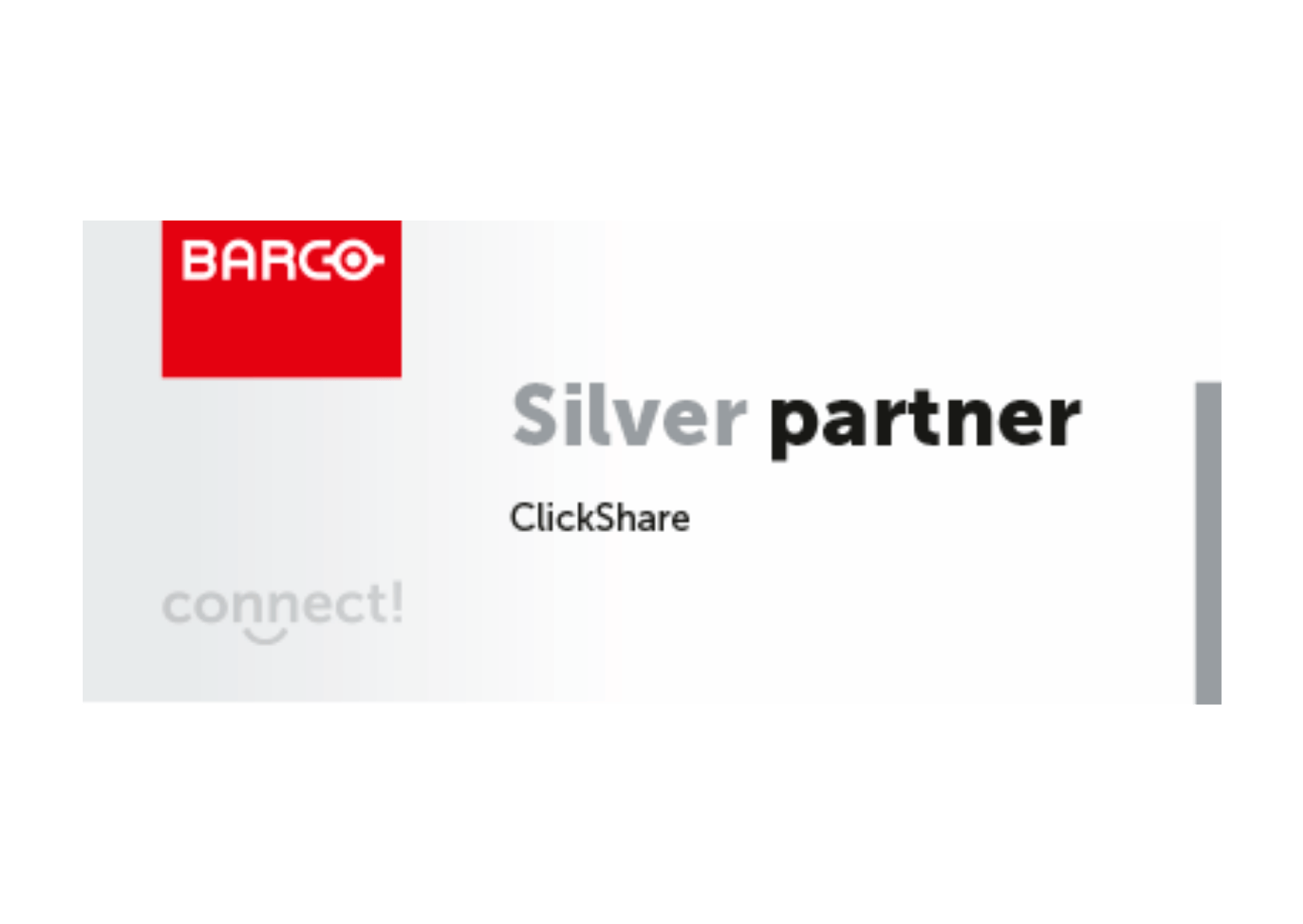 Barco Logo Logo des Technologiepartners Barco
